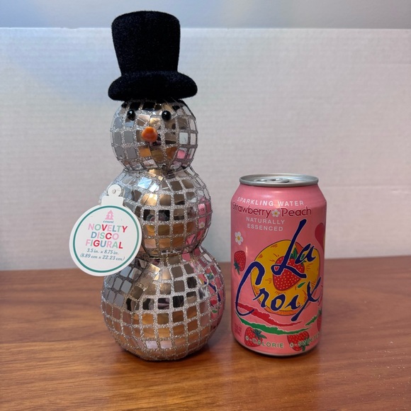 NEW 2024 Target Bullseye Disco Snowman 8.75" Tall Christmas - Picture 2 of 7